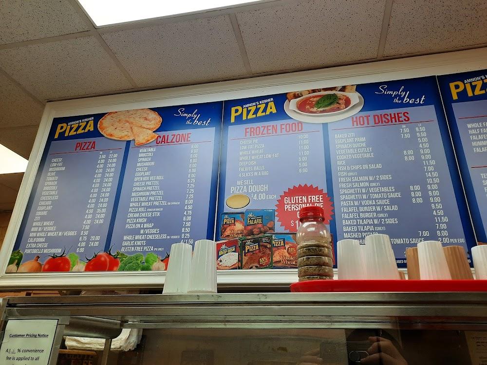 Amnon's Kosher Pizza Egg Salad